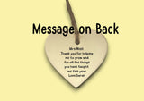 Ceramic Hanging Heart - Bridesmaids like you are precious and few