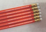 Personalised Printed Pencils - Choice of colours