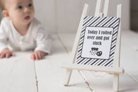 Alternative Baby Journey Cards ® Monochrome