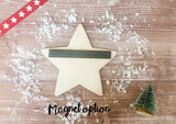 Wooden Colour In Doodle Star Ornament or magnet - Merry Xmas to the best Personal Trainer