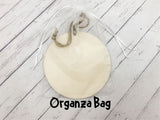 Wooden Circle Decoration - Star sign plaque - Virgo