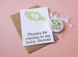 A6 Postcard Print - Thanks Baby Shower