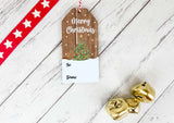 Reusable Gift Tag - Xmas tree