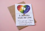 A6 Postcard Print -  IVF Pregnancy Wish