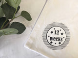 Pregnancy Journey Stickers - Monochrome