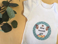 Monthly Journey Stickers - Forest Animals