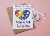 A6 postcard print - Look for Rainbows
