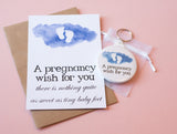 A6 Postcard Print - Pregnancy Wish