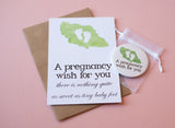A6 Postcard Print - Pregnancy Wish