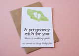 A6 Postcard Print - Pregnancy Wish