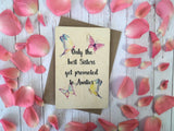 Wooden Wish Bracelet - Sisters Promoted to Aunties