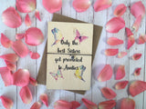 Wooden Wish Bracelet - Sisters Promoted to Aunties