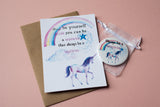 A6 Postcard Print - Be a Unicorn