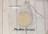 Wooden cuddle Token - Cuddles for an amazing Uncle