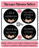 Alternative Journey Stickers - Chalkboard Floral