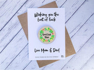 Wooden token - Good Luck token