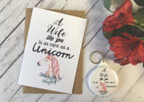 A Wife Like You is as rare as a Unicorn Wish Bracelet
