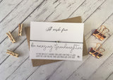 Wish Bracelet A Wish for an Amazing Grandaughter