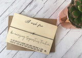 Wooden Wish Bracelet - A Wish for an Amazing Gymastics Teacher