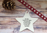 Ceramic Hanging Star - Merry Christmas to an Amazing Bestie