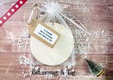 Family Lasercut wooden Christmas Decoration