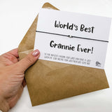 Wish Bracelet for World's Best Grannie Ever