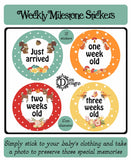 Weekly Journey Stickers - Forest Animals