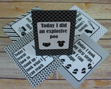 Alternative Baby Journey Cards ® Monochrome