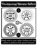 Journey Stickers - Monochrome