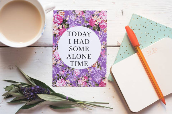 Bright Floral Mummy Journey Cards ®