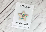 Superstar Childminder magnet card
